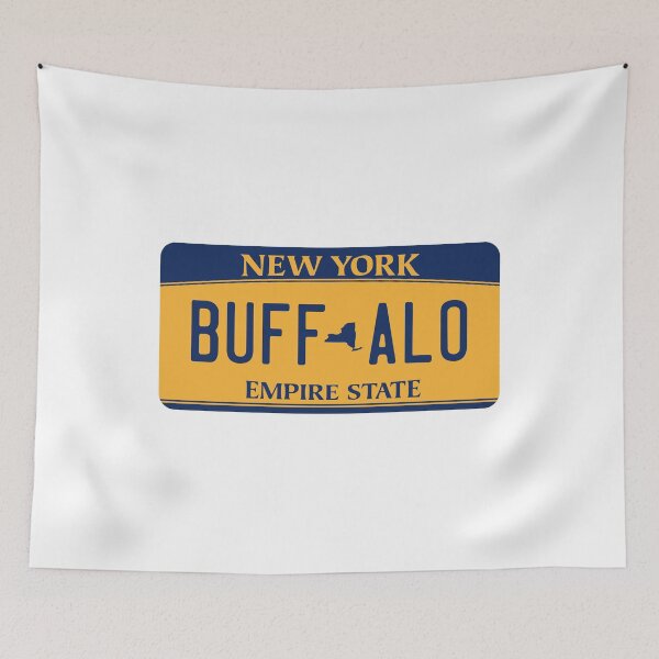 Item preview, Buffalo, New York License Plate designed and sold by Avery Brown Design.