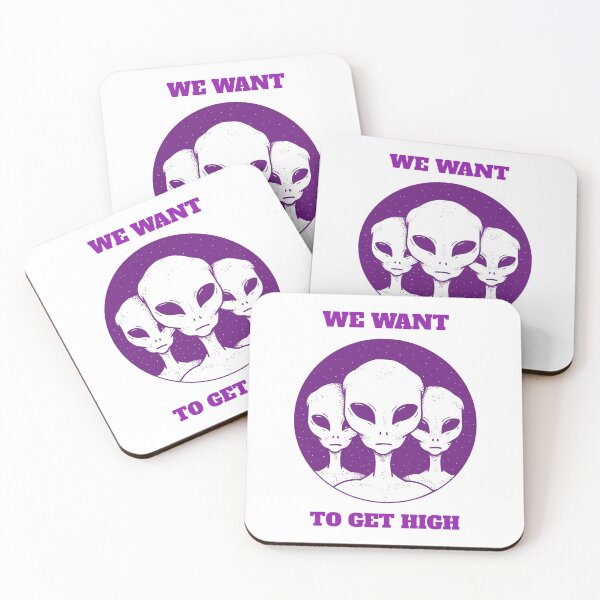 Item preview, We Want To Get High Martians designed and sold by HigherMartians.