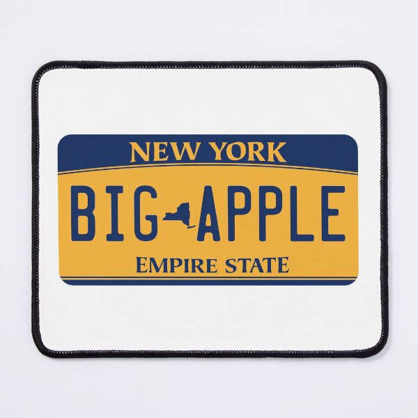 Item preview, New York License Plate - Big Apple designed and sold by Avery Brown Design.