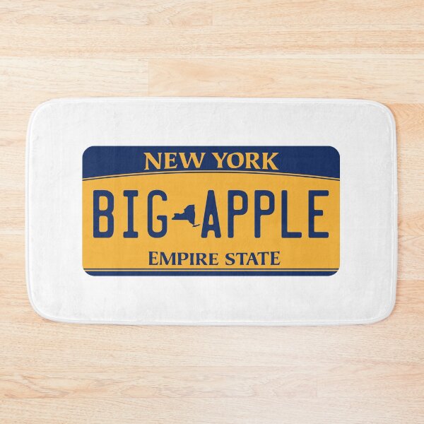 Item preview, New York License Plate - Big Apple designed and sold by Avery Brown Design.
