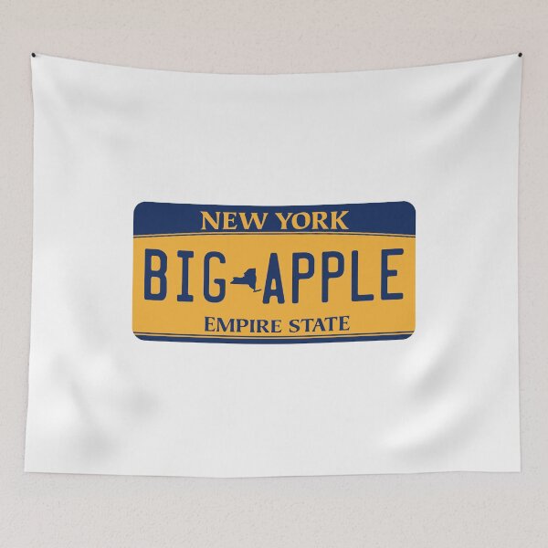 Item preview, New York License Plate - Big Apple designed and sold by Avery Brown Design.