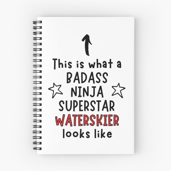 Item preview, This is what a Badass, Ninja, Superstar, Waterskier looks like designed and sold by TheGreenGoat.