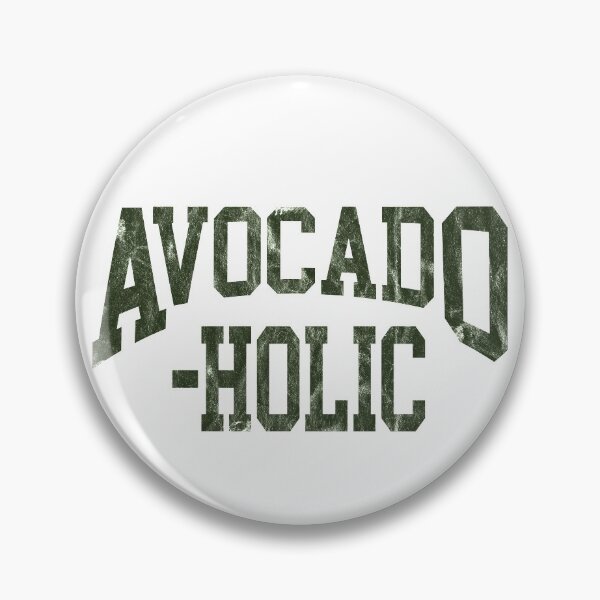 Item preview, Funny Avocado Vegan Avocado-holic Gift for Vegetarians designed and sold by Capybara Clothing.