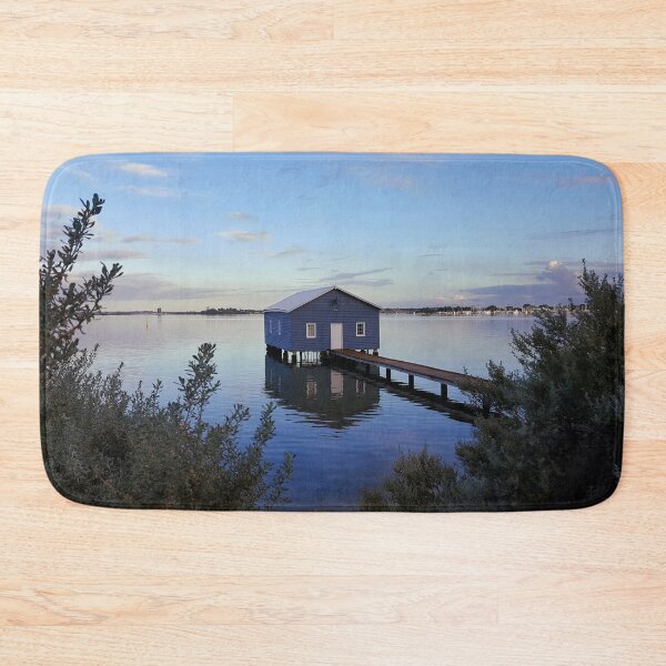 Artikelvorschau, Crawley Edge Blue Boatshed, Perth entworfen und verkauft von KirstyNadineArt.