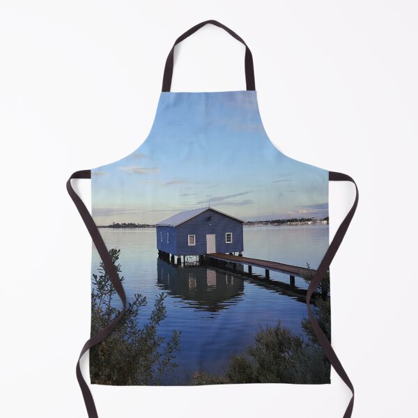 Item preview, Crawley Edge Blue Boatshed, Perth designed and sold by KirstyNadineArt.
