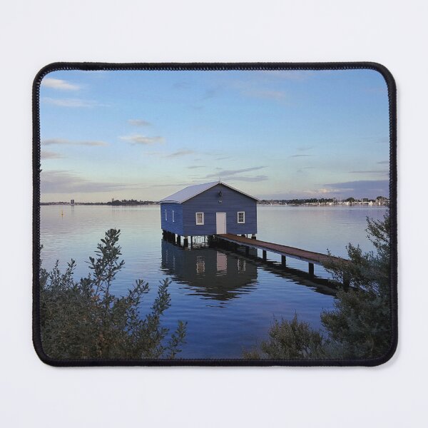 Item preview, Crawley Edge Blue Boatshed, Perth designed and sold by KirstyNadineArt.