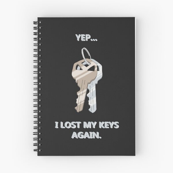 Item preview, Lost keys again funny version2 designed and sold by TheFoxyWolfShop.