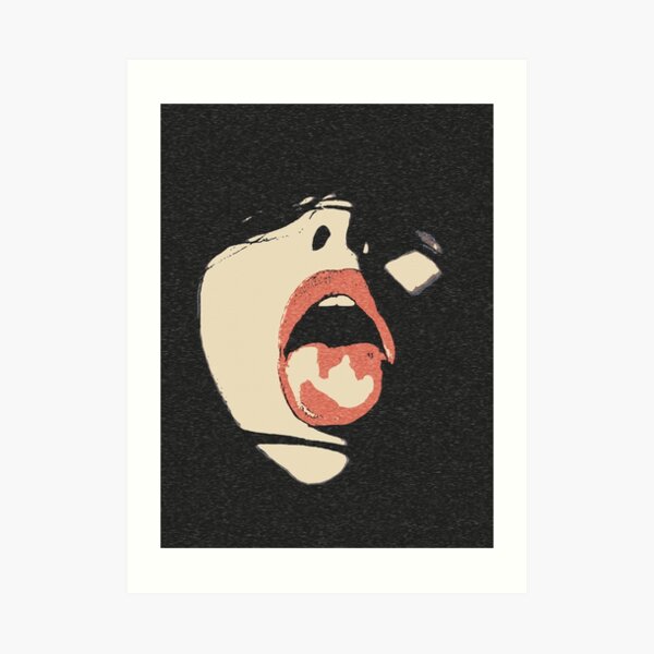 Naughty in the Dark Art Print