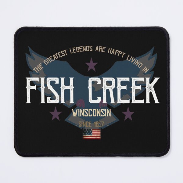 Item preview, The Greatest Legends Are Happy Living in Fish Creek, Wisconsin designed and sold by GoPublicTeam.