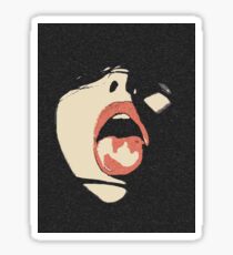 Naughty in the Dark Sticker