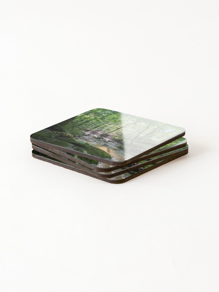 Thumbnail 4 of 5, Coasters (Set of 4), Radiant Stream designed and sold by RScaptor.