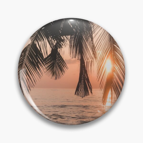 Item preview, Tropical Palm Tree Ocean Sunset designed and sold by newburyboutique.
