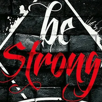 Artwork thumbnail, be Strong by Rpc409chandana