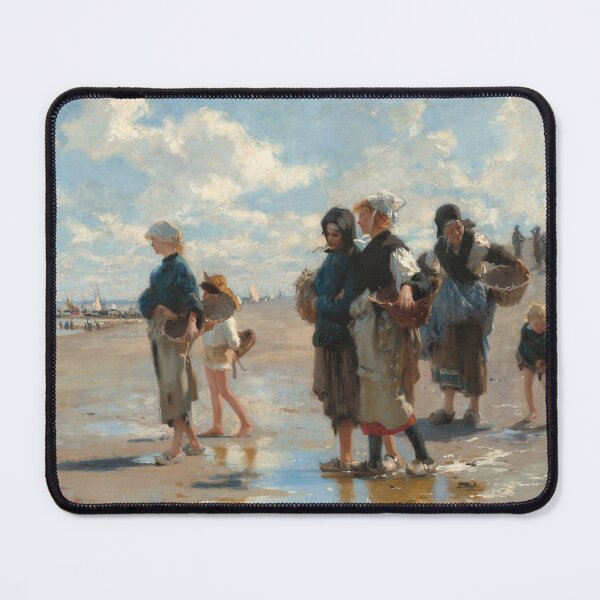 Setting Out to Fish Oil Painting by John Singer Sargent Mouse Pad