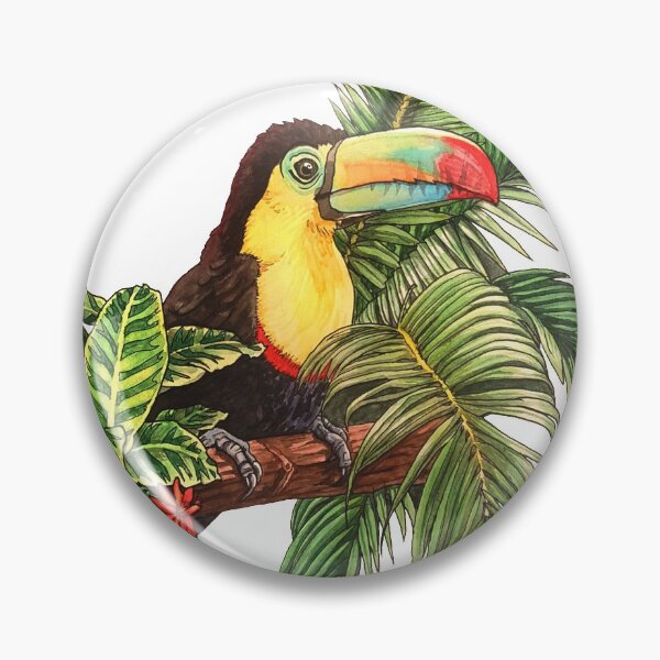 Item preview, Keel-billed toucan designed and sold by Aspen Workman.