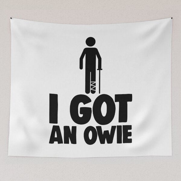 Item preview, I Got An Owie Broken Leg designed and sold by Bendthetrend.