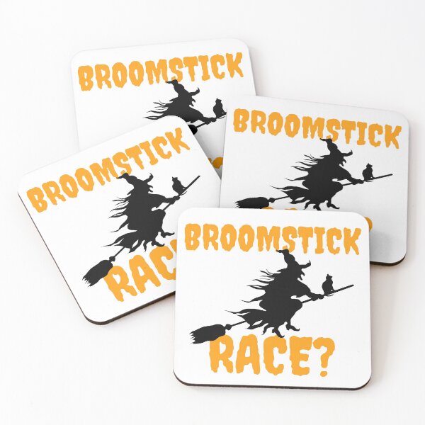 Item preview, BROOMSTICK RACE? October 31st 2021 designed and sold by AlfaEcho.