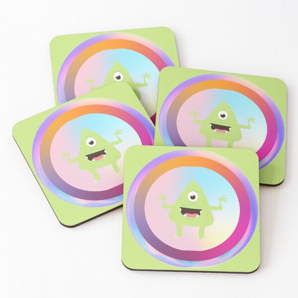 Item preview, Cute Green Monster designed and sold by Megan-Alice.