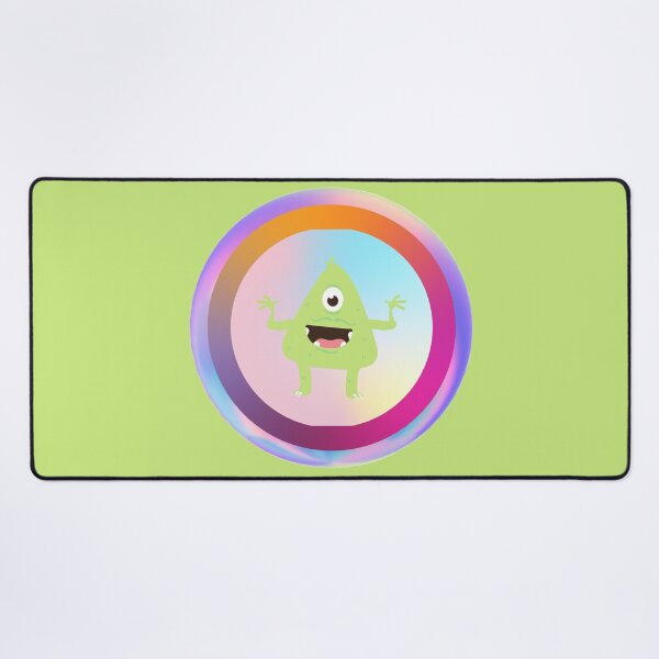 Item preview, Cute Green Monster designed and sold by Megan-Alice.