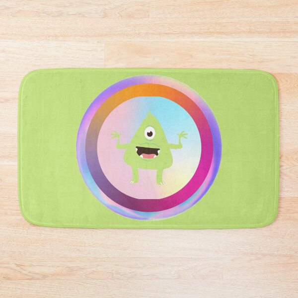 Item preview, Cute Green Monster designed and sold by Megan-Alice.