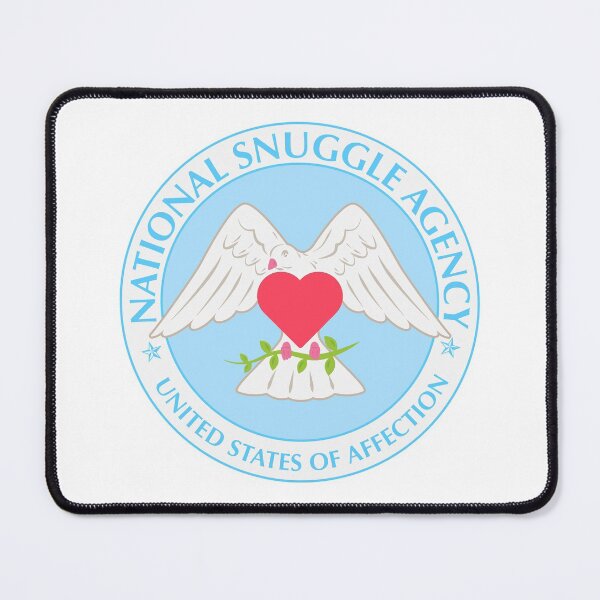 Item preview, National Snuggle Agency Blue designed and sold by animinimal.