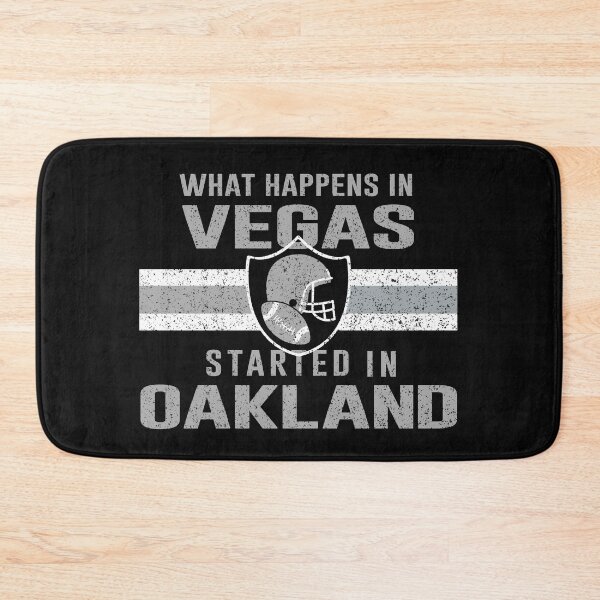 Item preview, What Happens in Vegas Started In Oakland - Football Tee For Fans designed and sold by bucktundBr.