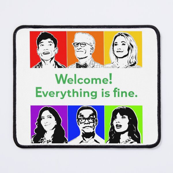 Item preview, Everything is Fine designed and sold by PeaceLoveAndTV.