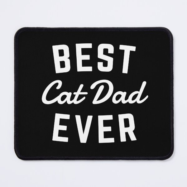 Item preview, Best Cat Dad Ever Black designed and sold by Me And The Moon.
