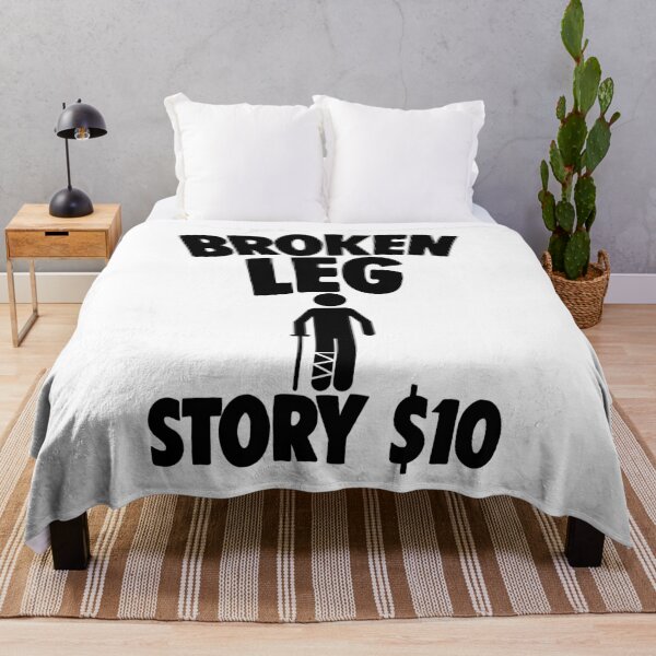 Item preview, Broken Leg Story $10 designed and sold by Bendthetrend.