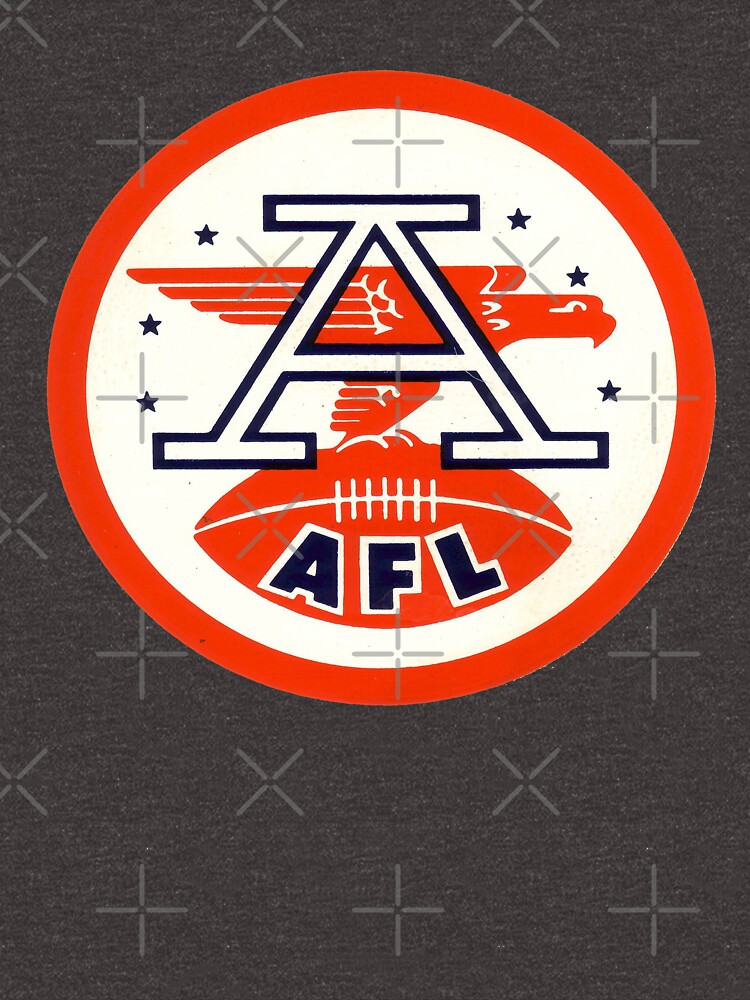 THE RETRO AFL VINTAGE STICKER AND SHIRT