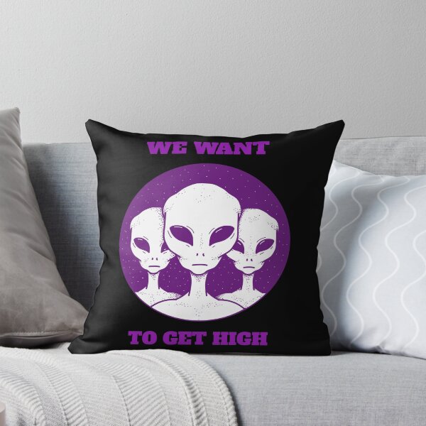 Item preview, We Want To Get High Martians (Black) designed and sold by HigherMartians.