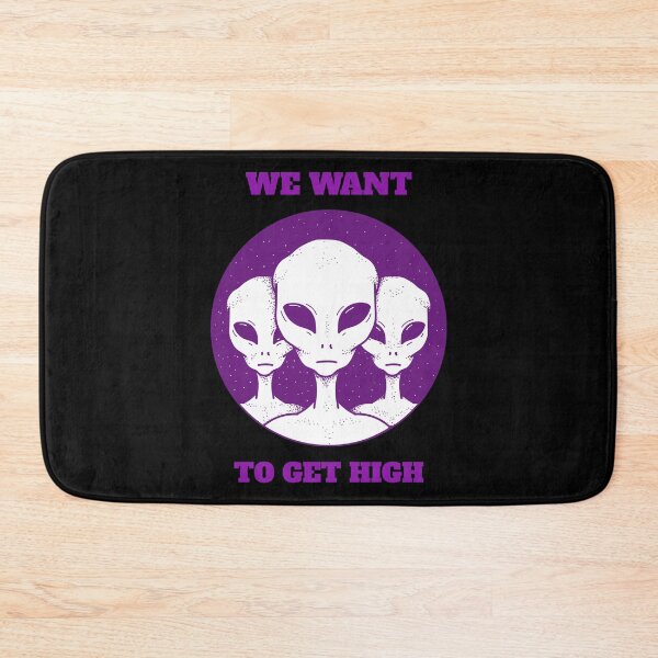Item preview, We Want To Get High Martians (Black) designed and sold by HigherMartians.