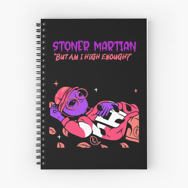Item preview, Stoner Martian (Black) designed and sold by HigherMartians.