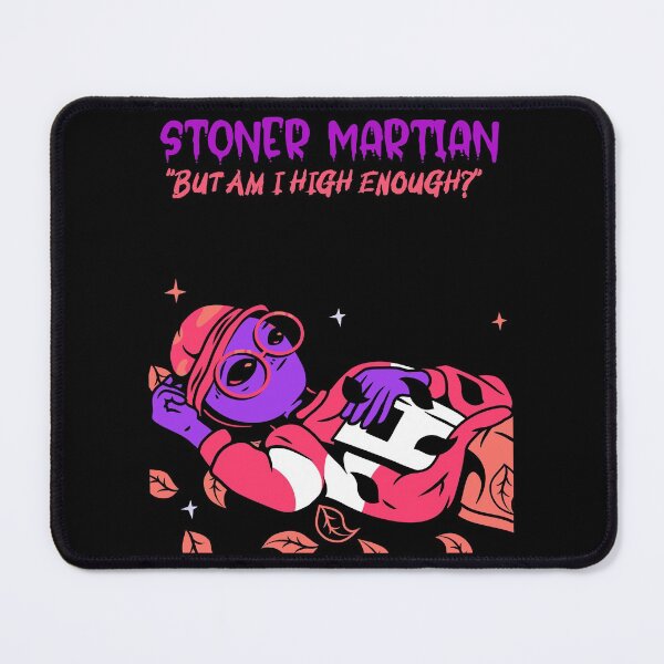 Item preview, Stoner Martian (Black) designed and sold by HigherMartians.