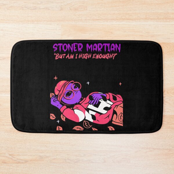 Item preview, Stoner Martian (Black) designed and sold by HigherMartians.
