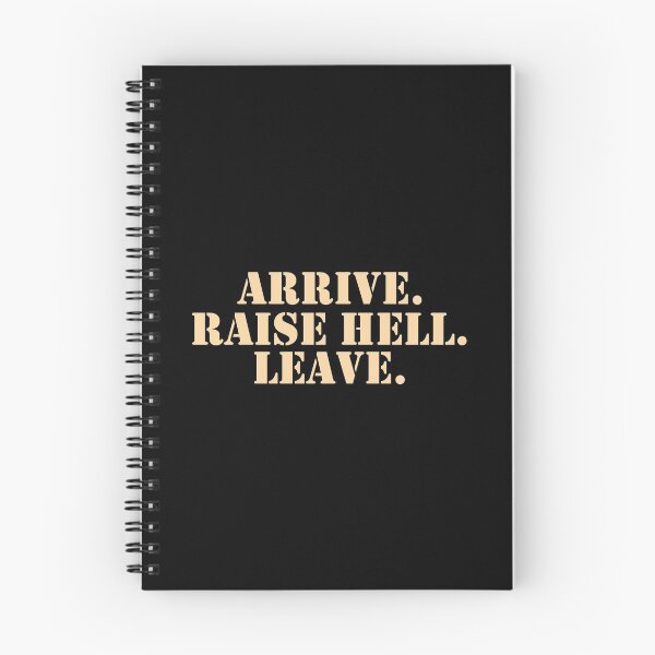 Item preview, arrive raise hell designed and sold by medinagna.