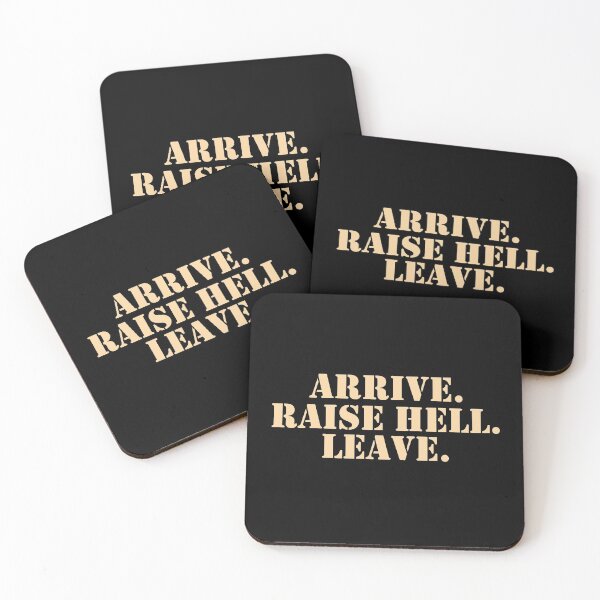 Item preview, arrive raise hell designed and sold by medinagna.