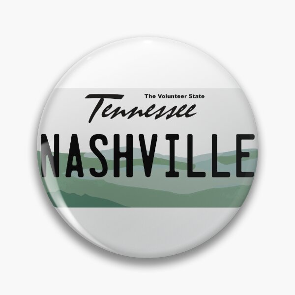 Item preview, Matrícula de Nashville, Tennessee designed and sold by Avery Brown Design.
