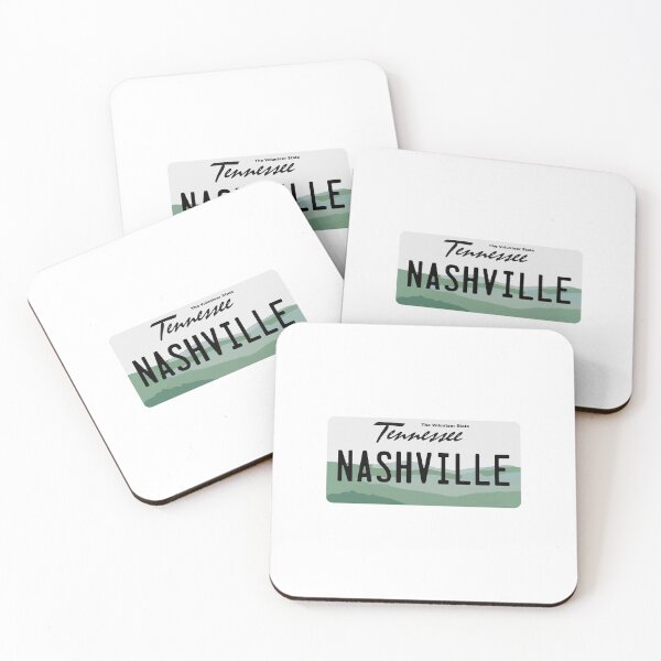 Item preview, Nashville, Tennessee License Plate designed and sold by Avery Brown Design.