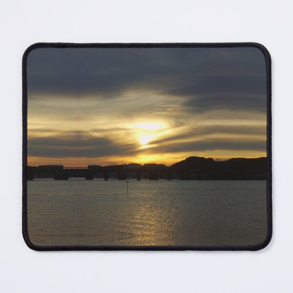 Item preview, Sun setting over the River Plym designed and sold by CallumHoare.