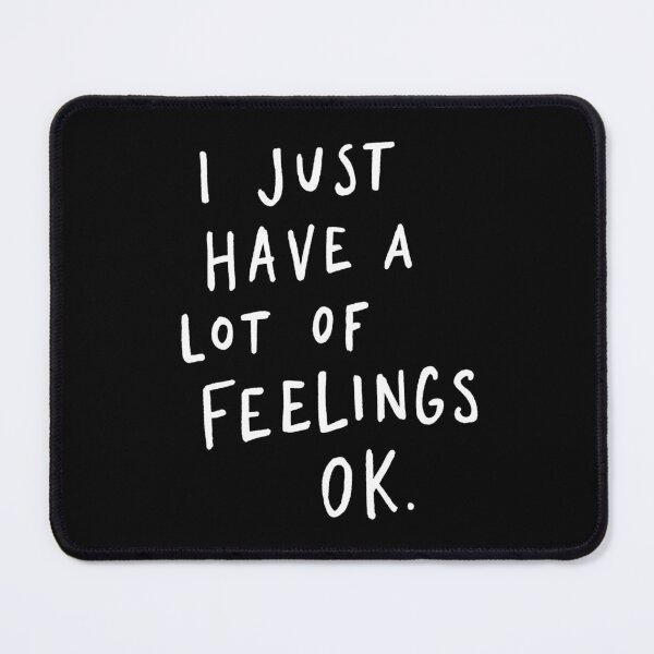 Item preview, Feelings Black designed and sold by Me And The Moon.