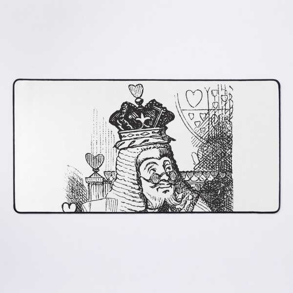 Item preview, King reflecting in court designed and sold by Marilyn Ratnadevi Evans.