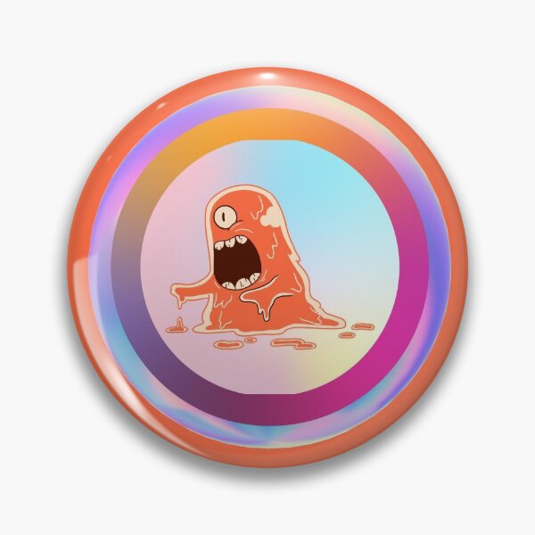 Item preview, Cute Orange Monster designed and sold by Megan-Alice.
