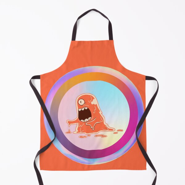Item preview, Cute Orange Monster designed and sold by Megan-Alice.