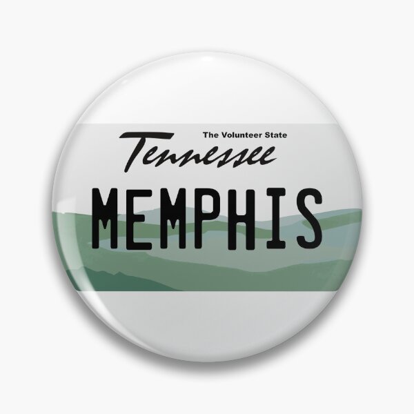 Item preview, Matrícula de Memphis, Tennessee designed and sold by Avery Brown Design.