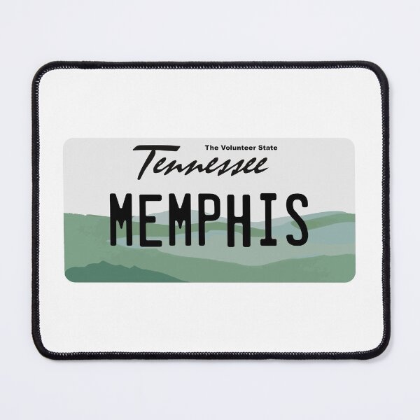 Item preview, Matrícula de Memphis, Tennessee designed and sold by Avery Brown Design.