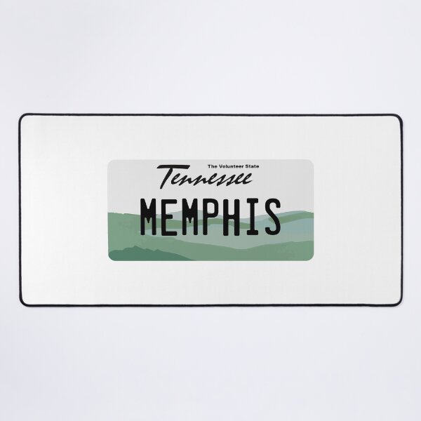 Item preview, Matrícula de Memphis, Tennessee designed and sold by Avery Brown Design.