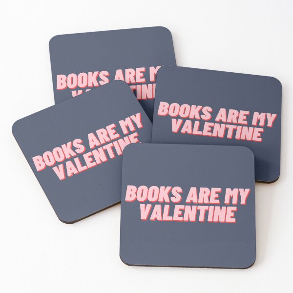 Item preview, Books Are My Valentine designed and sold by polishalpaca.