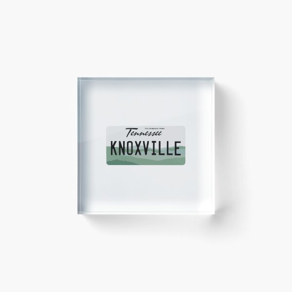 Item preview, Matrícula de Knoxville, Tennessee designed and sold by Avery Brown Design.