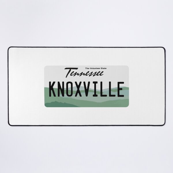 Item preview, Matrícula de Knoxville, Tennessee designed and sold by Avery Brown Design.